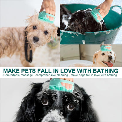 Pet Shampoo Massage Brush